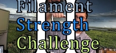 3D Printer Filament Strength Challenge GT-PLA PLA+ PETG